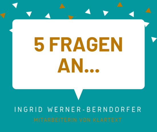 5 Fragen an... Ingrid Werner-Berndorfer
